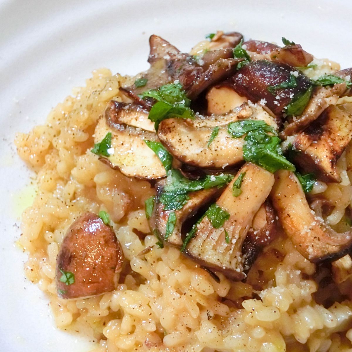 Risotto aux champignons de Jamie Oliver à ma façon Patati Patate