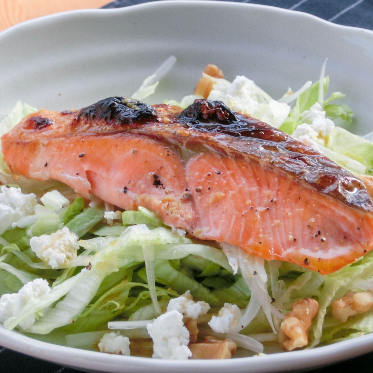 Salade composée au saumon Salade composée au saumon