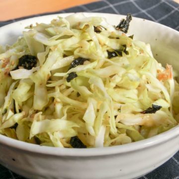 Salade de chou japonaise