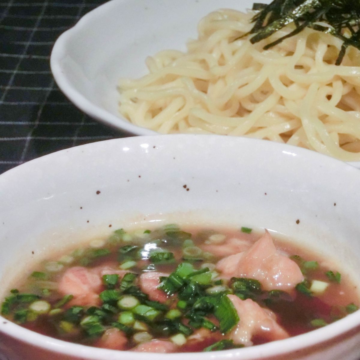 Ramen au poulet version tsukemen Ramen au poulet version tsukemen