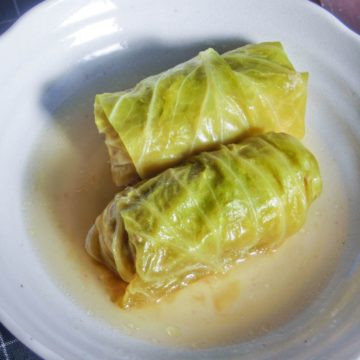 Choux farcis façon pot au feu japonais