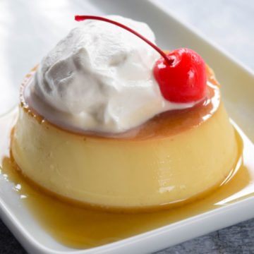 Flan aux oeufs (Pudding) au caramel maison