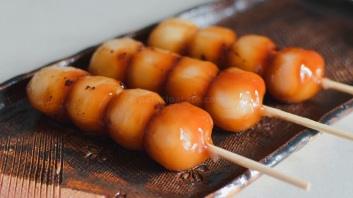 Mitarashi dango Mitarashi dango