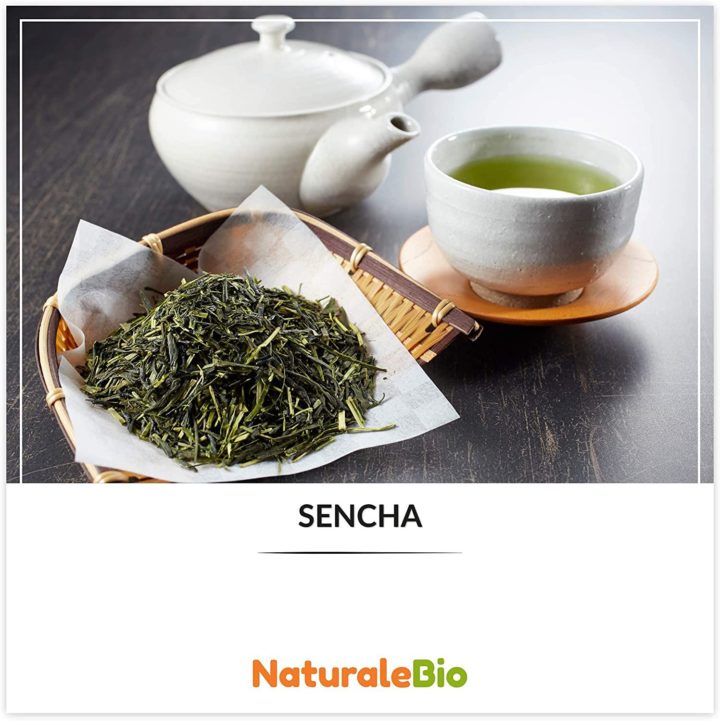 NaturaleBio thé vert Sencha couleur