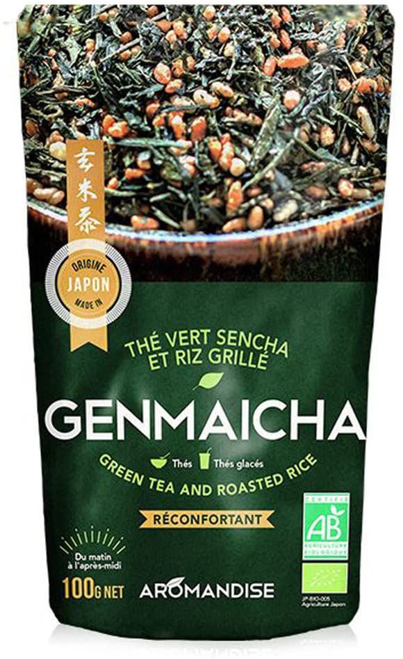 the vert et riz genmaicha Aromandise