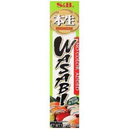 S&B Premium Wasabi Paste in Tube