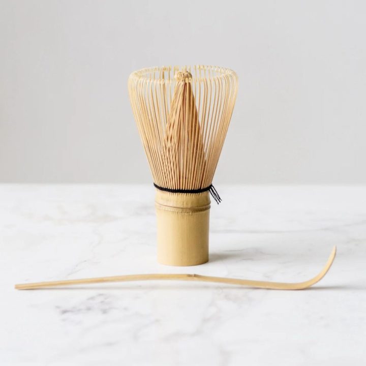 Fouet à matcha et cuillière en bambou Kumiko Matcha