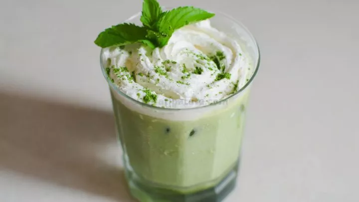 Recette Matcha latte au lait de coco